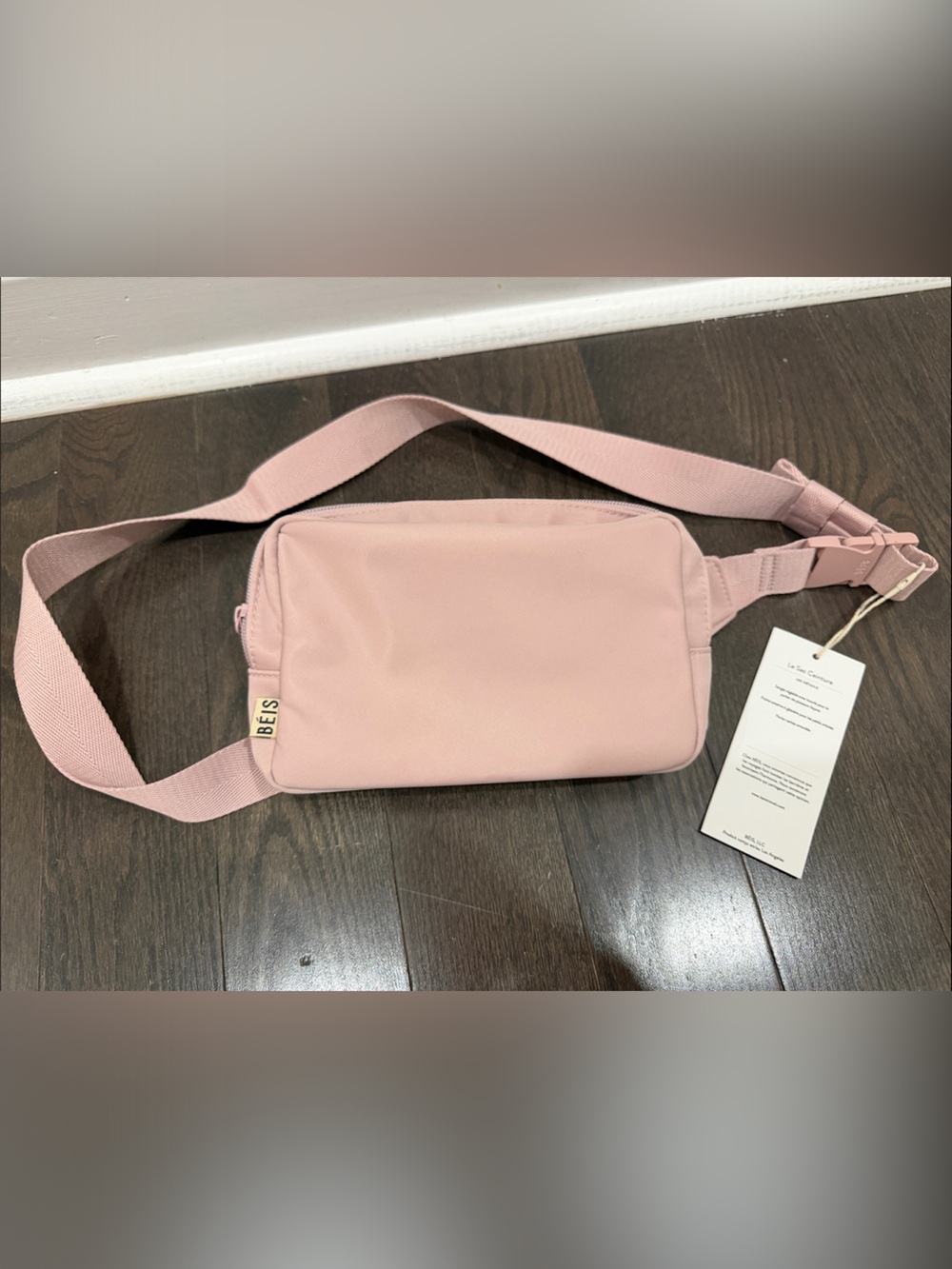 BÉIS Atlas Pink Belt Bag